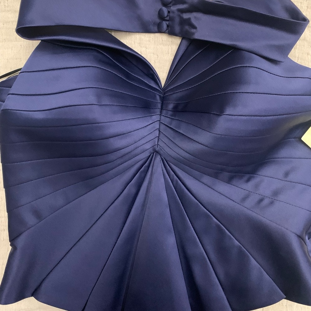 New Js Collection Halter Top W/Built In Molded Br… - image 2